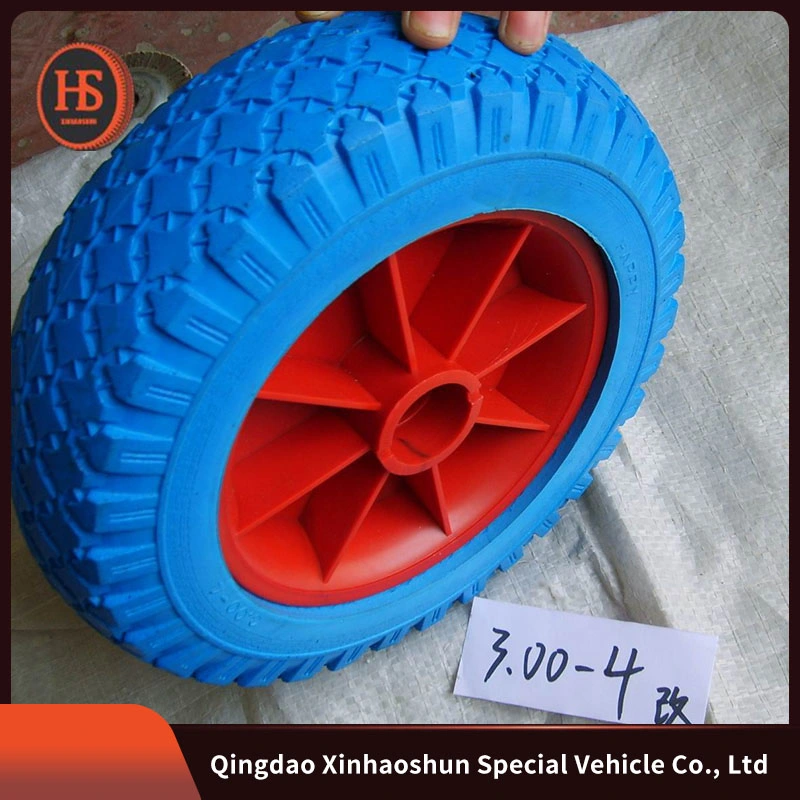 Hand Trolley Wheel Air Pneumatic Inflatable Rubber Tire Wheel for Hand Truck Trolley Lawn Mower Spreader Wheelbarrow