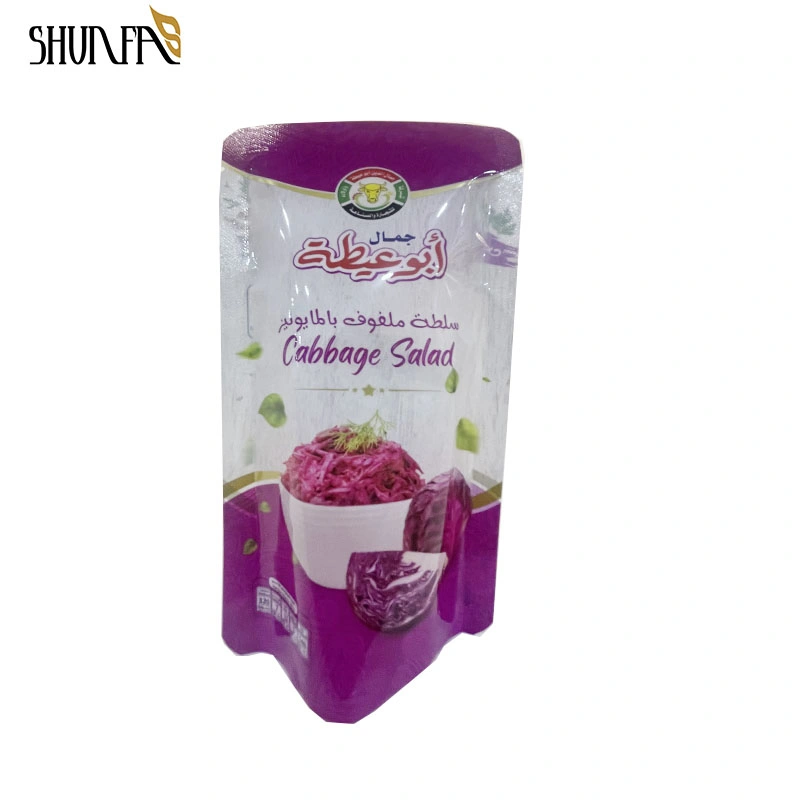 Nice Quality Three Side Bag Food Packing Bag for Cabbage Salad