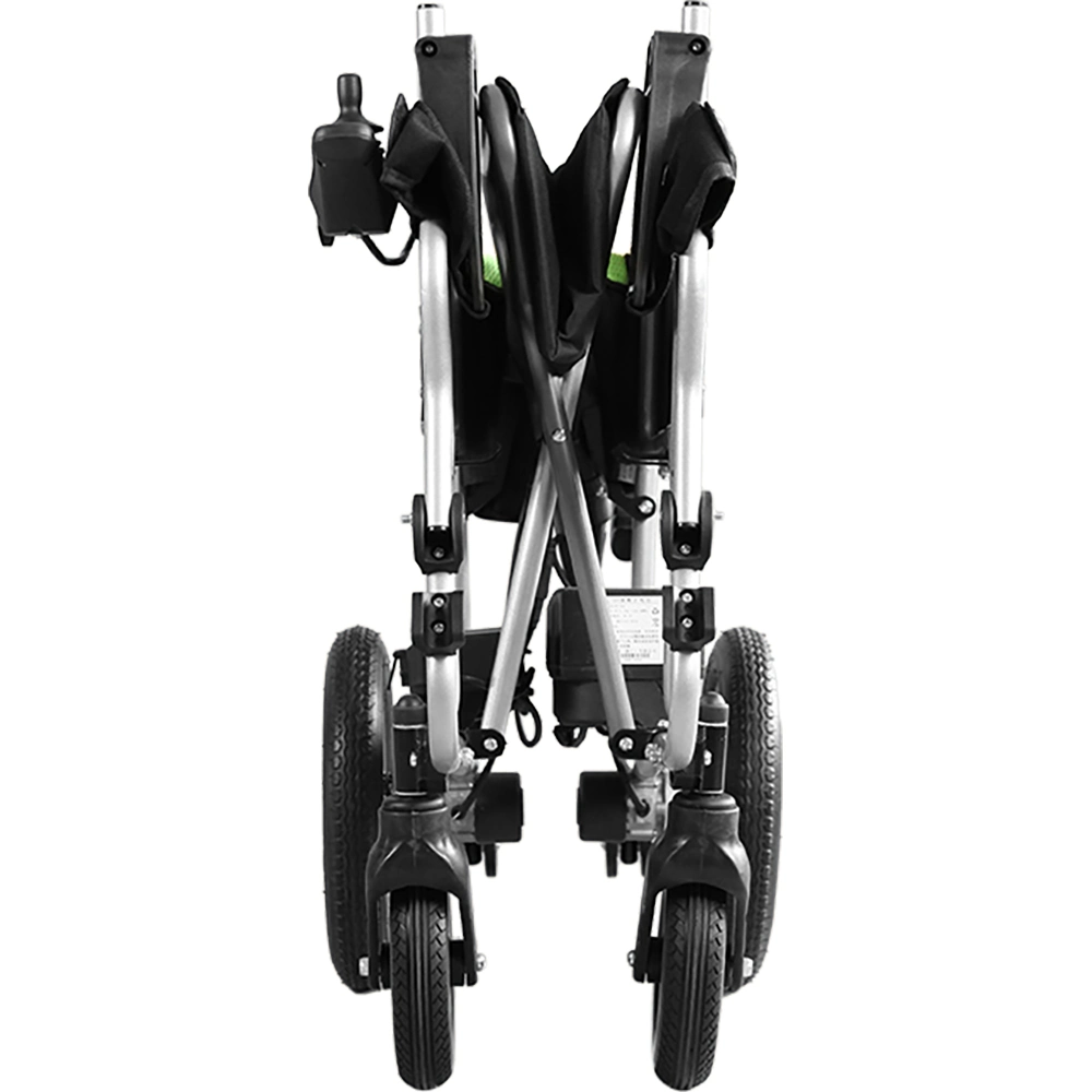 New Foldable Electric Wheelchair Aluminum Lightweight Power Wheel Chair with Lithium Battery