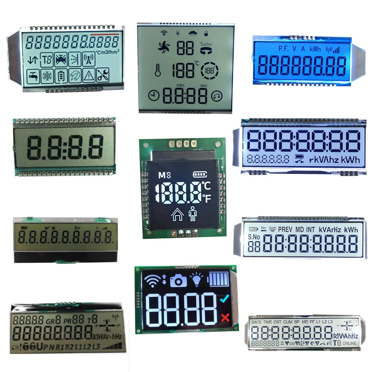 Tamanho personalizado pequeno segmento do ecrã LCD Display LCD STN