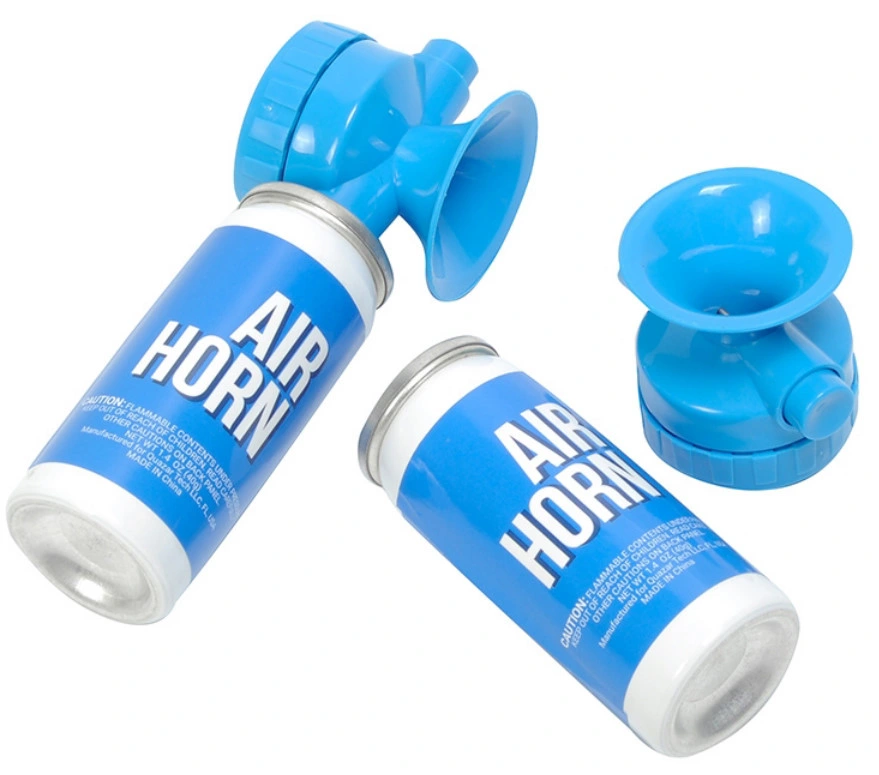 Plastic Aerosol Air Pressure Horn for Party and Football Games and Ship Warning