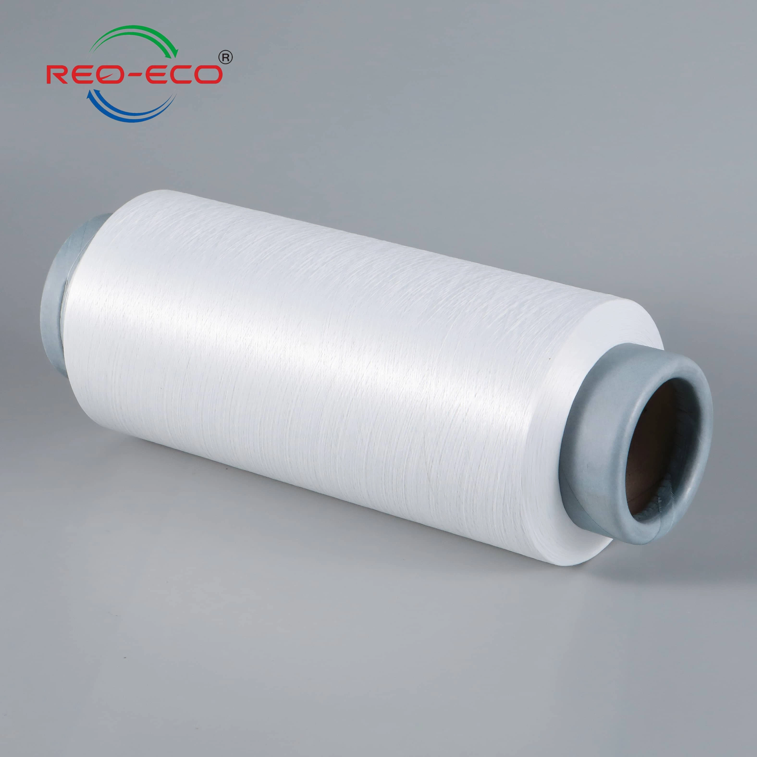 Reciclar Reo-Eco hilados de filamento fino experto 15D/14F, 20D/24F, 20D/72F, 30D/144f ect.