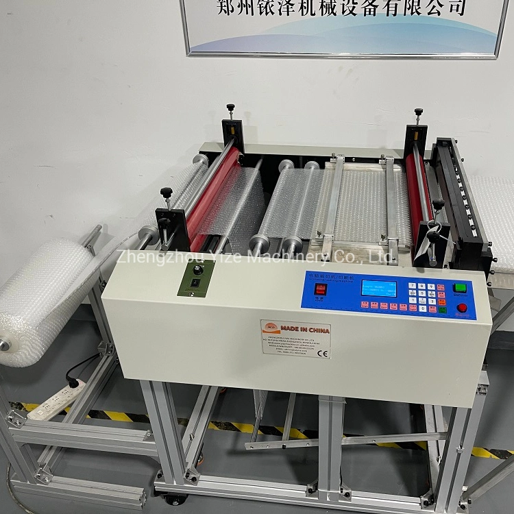 Stand Type Electric Numerical Control Pet Film Round Knife Slitting Cutter Machine Paper Felt Cross PVC Roll to Sheet Cutting Machine