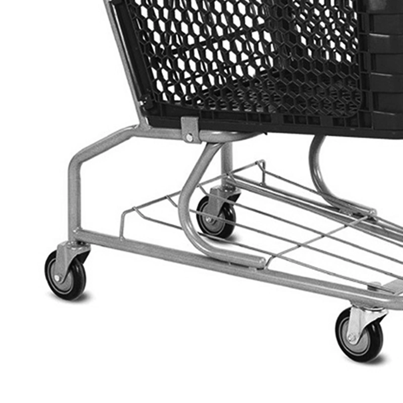 Top Quality Plastic Basket Shopping Trolley (JT-EP)