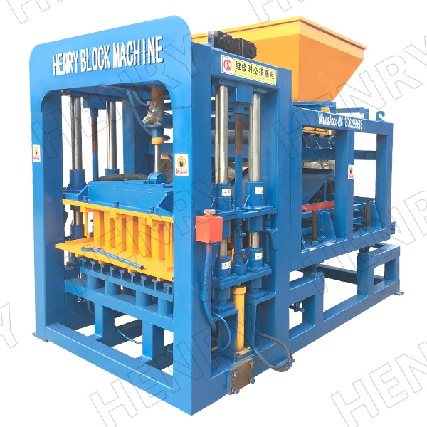 Qt4-20 Concrete Fully Automatic Big Capacity Hydraulic System Hollow Block and Solid Blocks Making Machine Production Line in Malawi