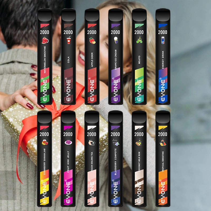 Italy Popular Wholesale/Supplier Factory Price Disposable/Chargeable vape Hot Selling 2000 Puffs Pod Fast Delivery Vaporizer 12 Flavor Vape Pen