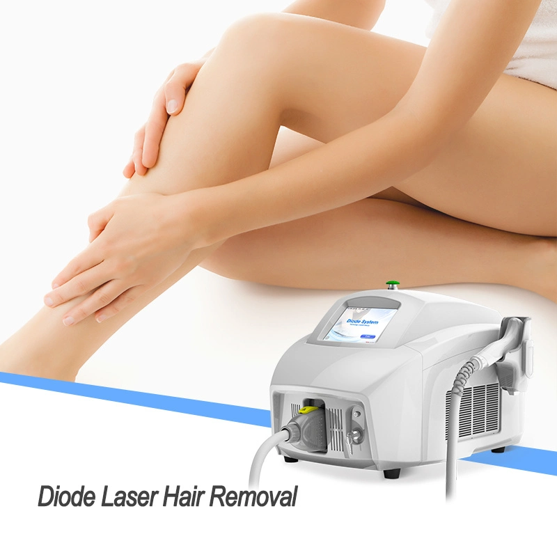 Qualidade elevada 808nm de remoção de pêlos a laser de diodo laser melhor tratamento da pele para se livrar das Estrias Máquina de remoção de tecido cicatricial portátil