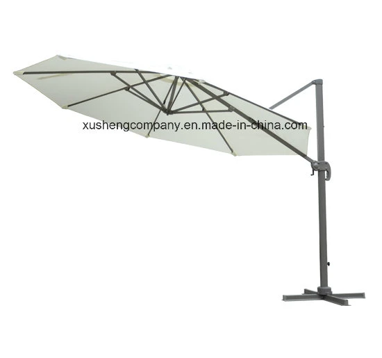 Fancy Rotating Patio Umbrella Parasol with Base