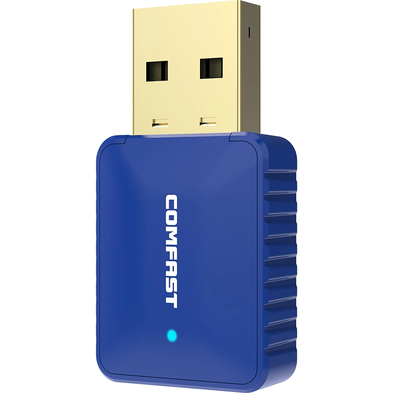 Comfast adaptador WiFi USB 650Mbps a 2,4 Ghz, 5GHz Bt4.2 PC USB Ethernet LAN WiFi dongle adaptador Wi-Fi