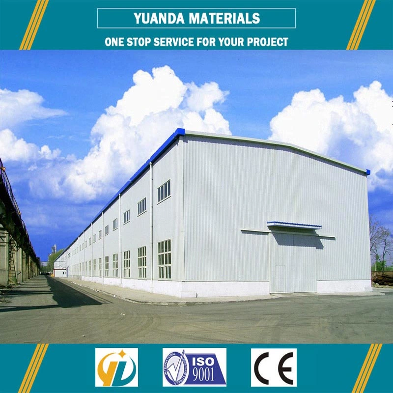 Design Manufacture Workshop Warehouse Steel-Structure Construction with CE Certification