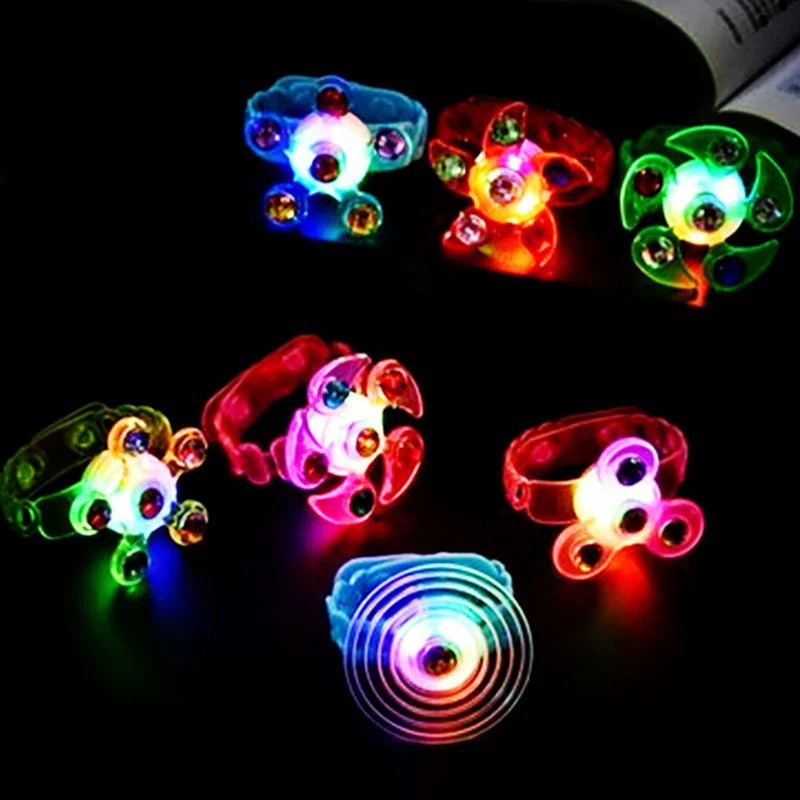 Colorida pulsera luminosa para niños niña niña niña Cute Cartoon Pulsera LED Juguetes de Luz niños Regalos de la fiesta de cumpleaños