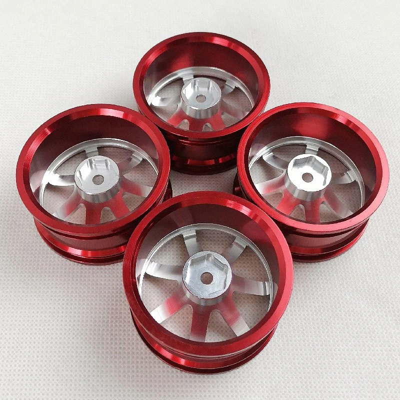 CNC Machined Aluminum off-Road RC Car Wheels Rims 7075 T651 CNC Wheel Hub Rim