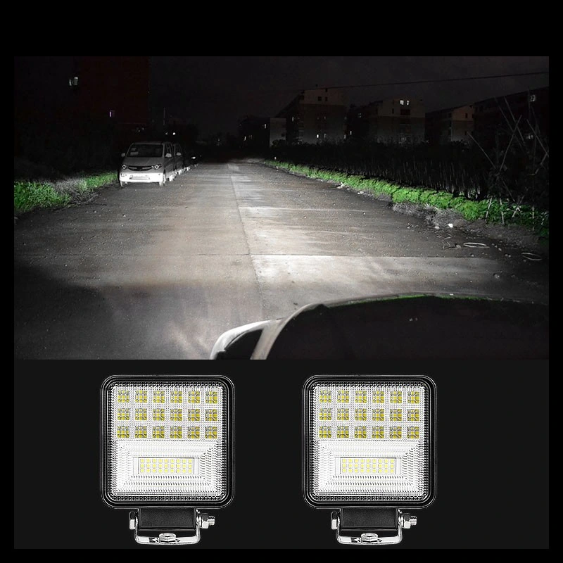 Carretilla elevadora de 4,3 pulgadas de piezas coches Offroad LED de luz de la conducción del trabajo de la luz automática