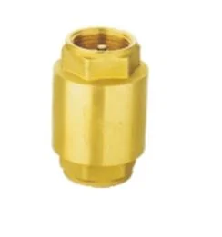 Compression Brass Straight Non-Return Valve with Drain