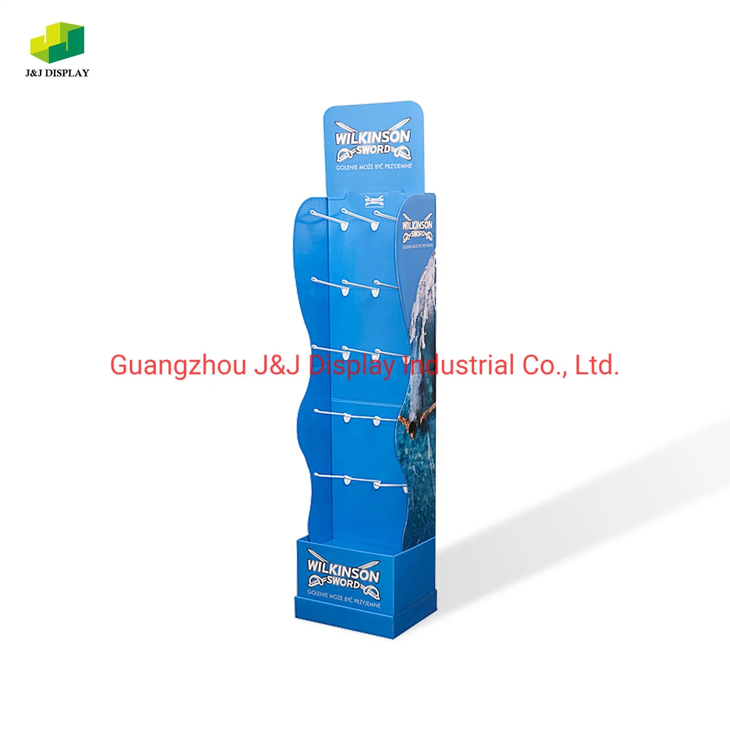 Cardboard Corrugated Paper Promotion Counter Display Cardboard Display Rack Supermarket Store Cosmetic Counter Table PDQ Display