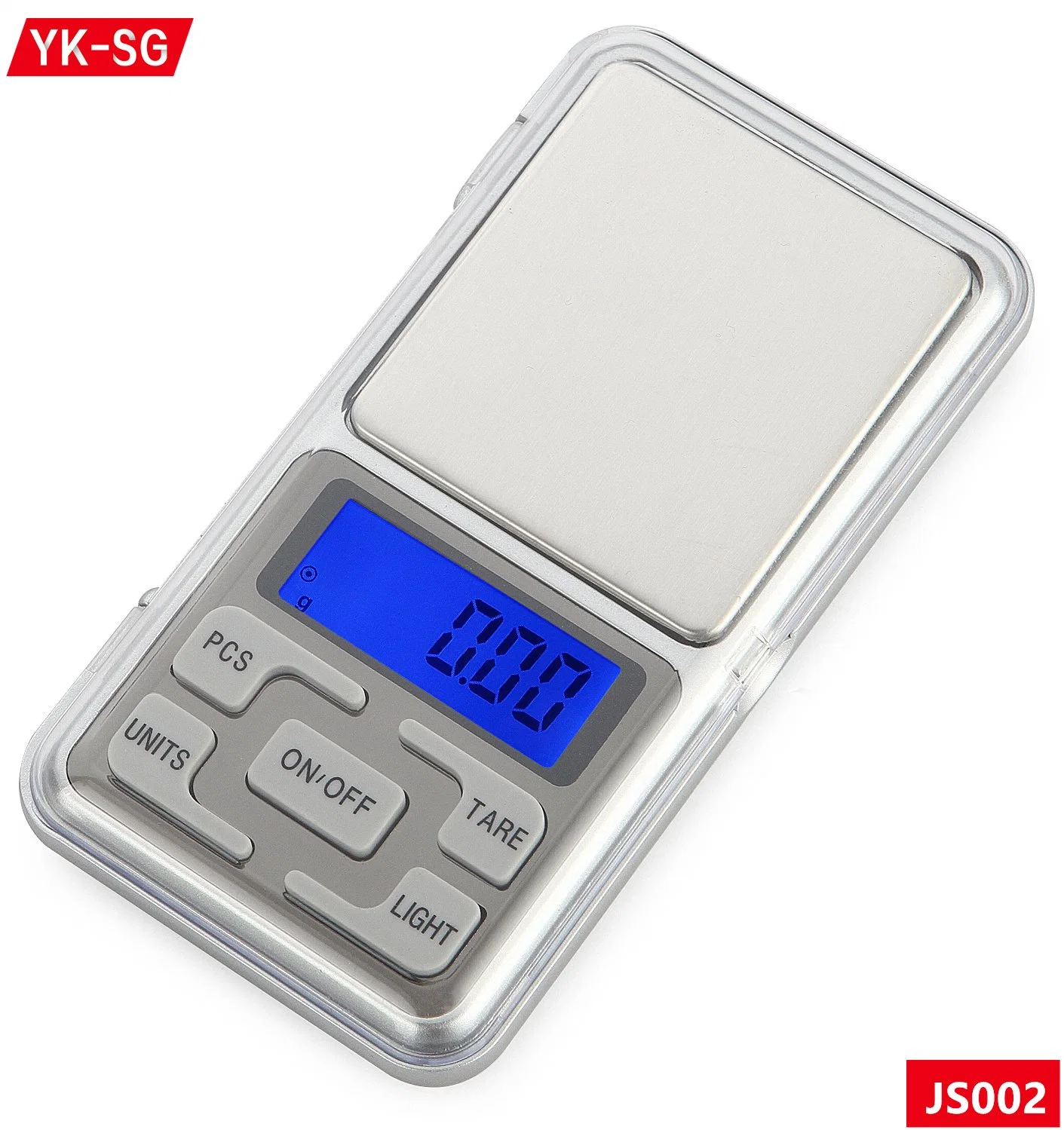 1kg digital 1000G 0,1G Mini Pocket Balance Personal electrónica inteligente de joyería Báscula de cocina