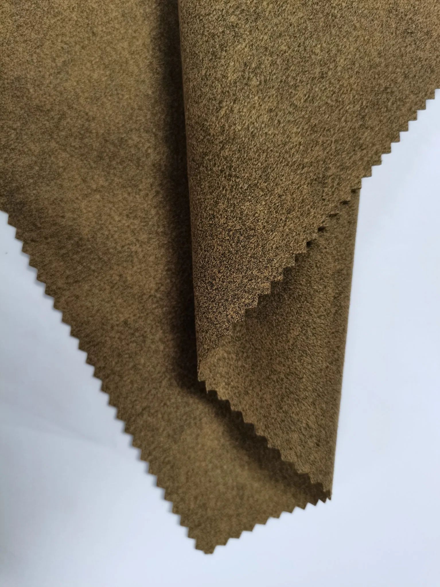 Microfiber Suede Fibers Textile Conductive Suede for Gloves, E-Suede, Dark Color