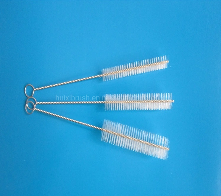 Stainless Steel and Nylon Bristles for Bottle Cleaning Brushes