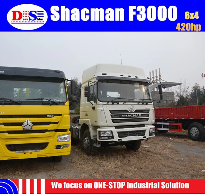 Shacman F3000 6*4 Cummins Engine 420HP Rhd LHD Tractor Truck