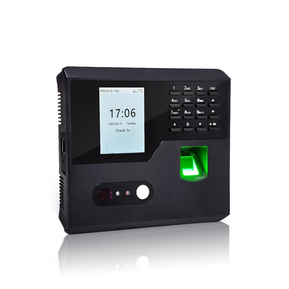 Biometric Facial Recognition Fingerprint Reader Time Attendance with SSR Function