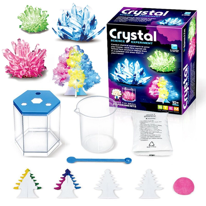 DIY Magical Crystal Growing Experiment Project Set Educational Toy for Christmas Gift