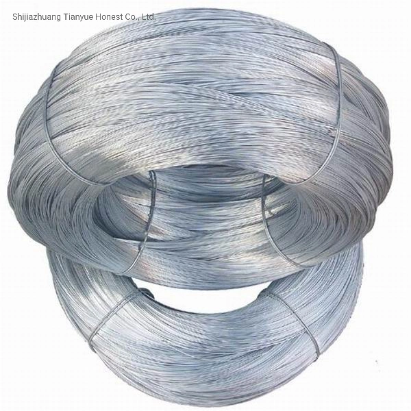 Hot Dipped/Electric Galvanized Mild Steel Binding Wire/Low Carbon Wire