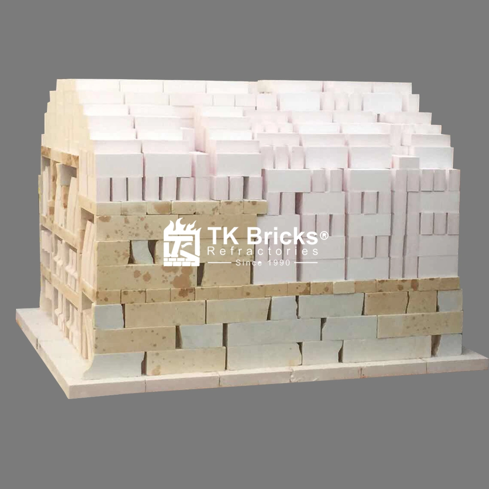 High quality/High cost performance  Fused Cast Fire High Alumina Block White Mullite Corundum Brick for Hot Blast Stove and Glass Furnace