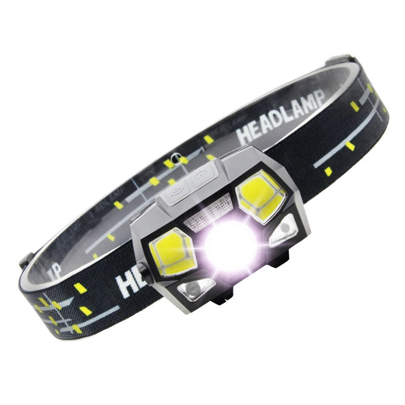 Capteur de projecteurs LED Camping avec tête LED brillante de 800 lumens Lampe