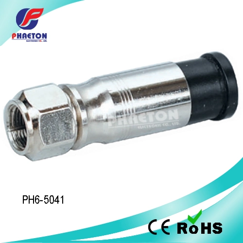 Rg11 Compression RF Coaxial Cable Connector (pH6-5041)