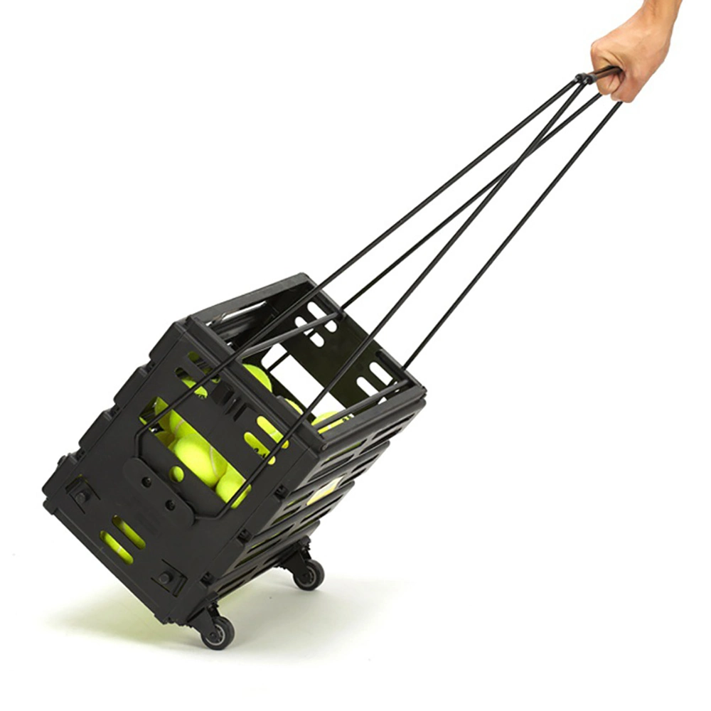 Tragbarer Hopper Picker Tennis Ball Storage Basket mit Rollen Bl21681