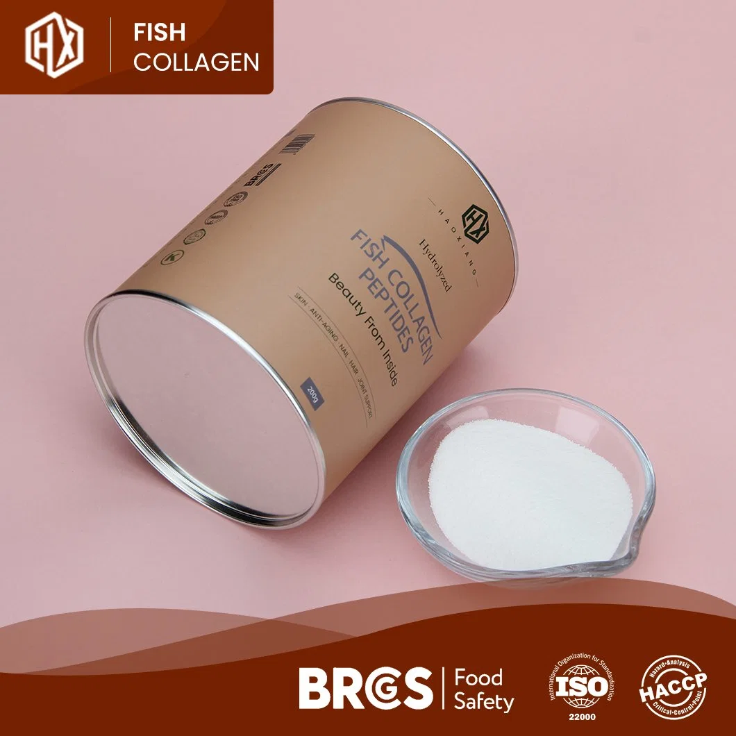 Taiwanmei China Suppliers The Better Marine Collagen Powder Collagen Wild Caught Low MOQ Wholesale/Supplier Custom High-Quality Cod Skin-Fish Collagen Tripeptide