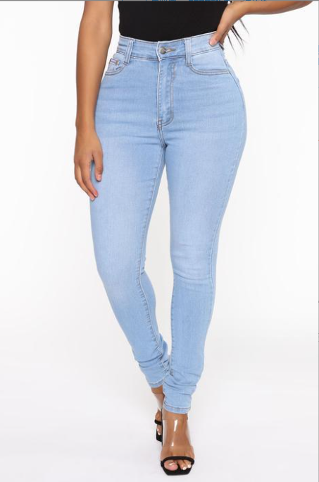 High quality/High cost performance Skinny High Waist Jeans Pant for Women