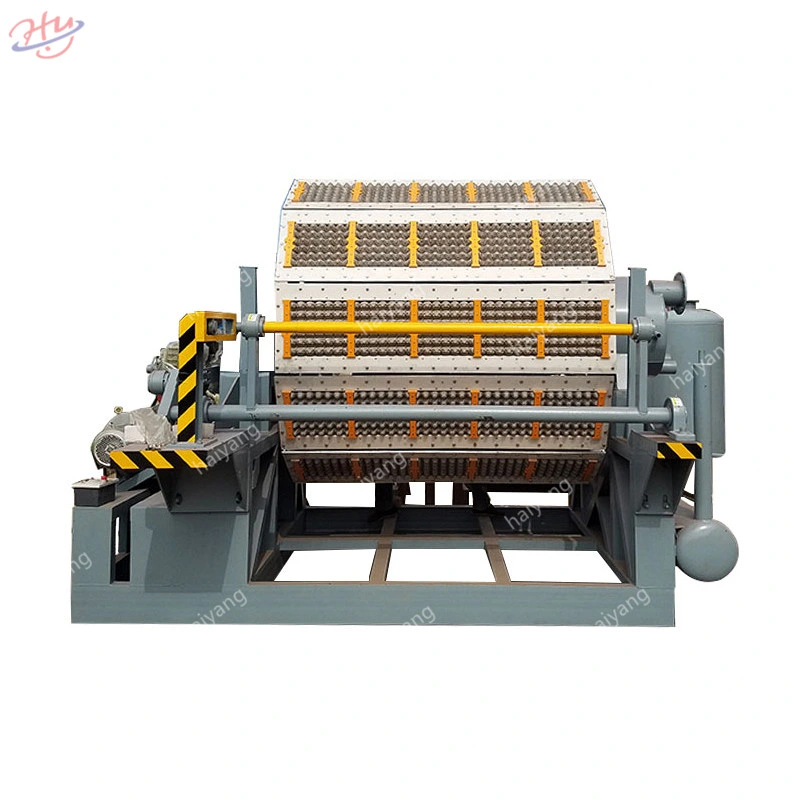 Good Service 4 Molds Food Small Manufacturing Machines Paper Equipment Pulp Tray Machine