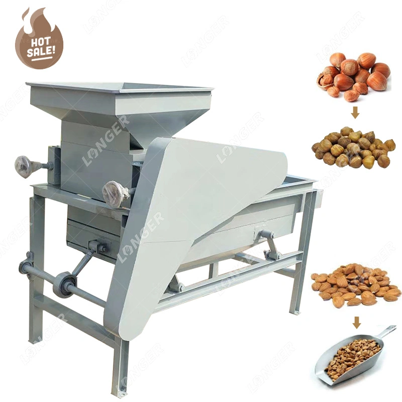 Little Tropic Almond Cracker Hazelnut Shelling and Sorting Palm Kernel Cracker and Separating Machine