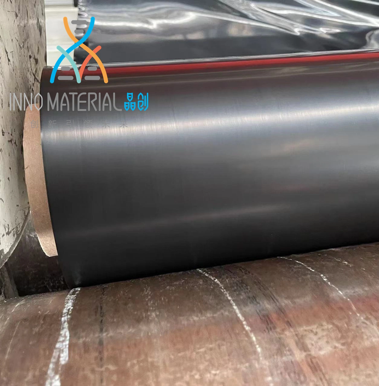 Inno Paper Roll +Woven Geotextile Blue Film Price HDPE Geomembrane Liner with CE