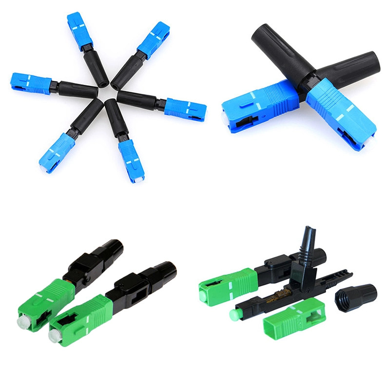 2020 FTTH Sc APC Quick Connector Fiber Optic Fast Connector for Cable