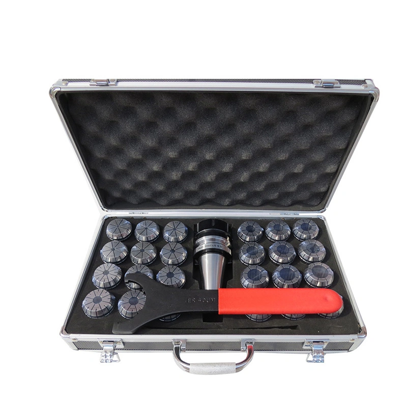 High Accuracy Clamping Spring Er32 Collet Chuck Set 18PCS/21PCS with Collet Holder and Spanner