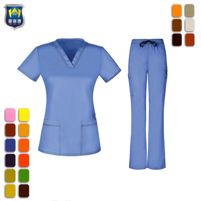 Scrub Uniform Suit Set Hospital Uniform