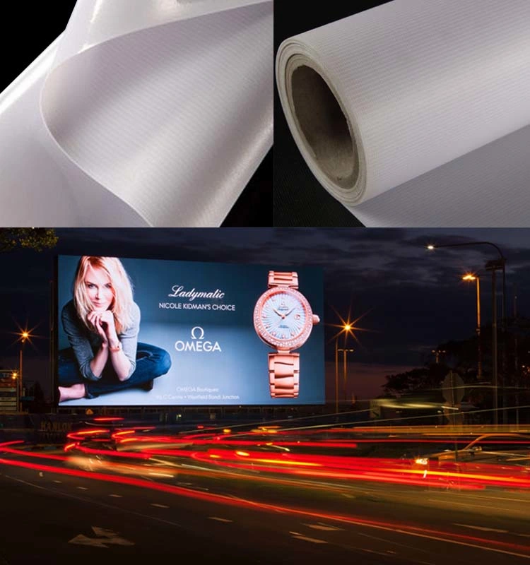 advertising Lightbox PVC Banner Materials 440GSM 13oz Flex