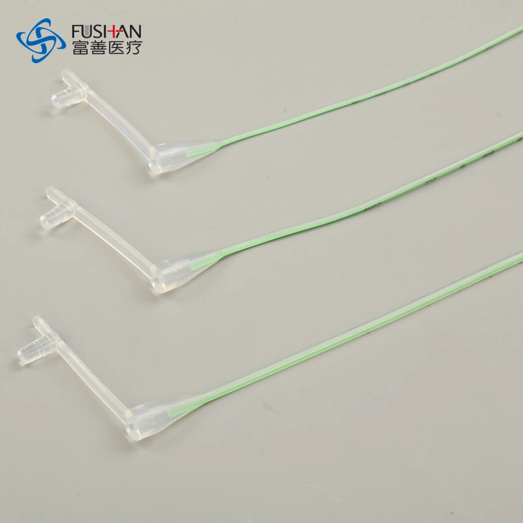 Estériles desechables tubo estomacal sonda nasogástrica Tubo de alimentación suministro médico 100% de silicona de grado médico