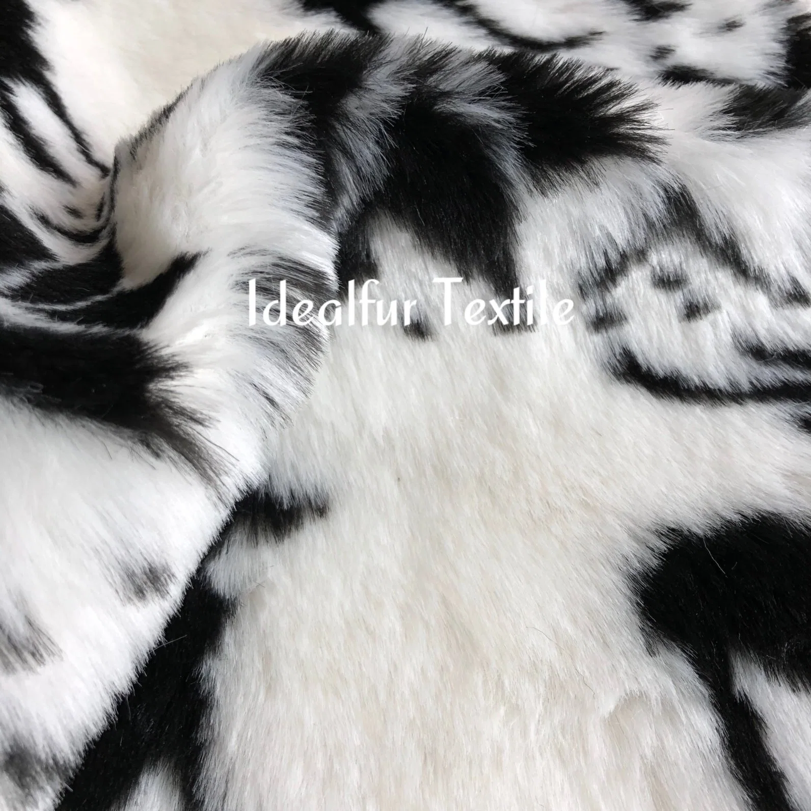 Christmas Style Printing Super Soft Imitation Rabbit Fur