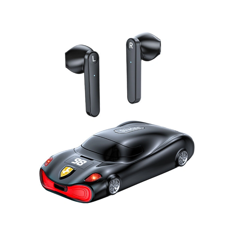 Neu: TWS Car Shape Earphones kabellose Ohrhörer HiFi-Sound Bluetooth-Headset Für Kopfhörer