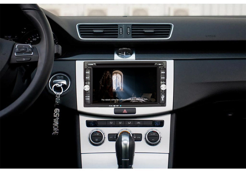 مشغل MP3 ستريو للسيارة مشغل للسيارة مشغل فيديو السيارة مشغل MP3 للسيارة الآلي بحجم 2DIN مزدوج بحجم 2DIN للسيارة DVD اللاعب