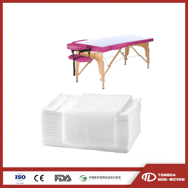 Hospital Non Woven Fabric for Bedsheet PP Nonwoven Fabric Medical Disposable Bed Sheet in Roll