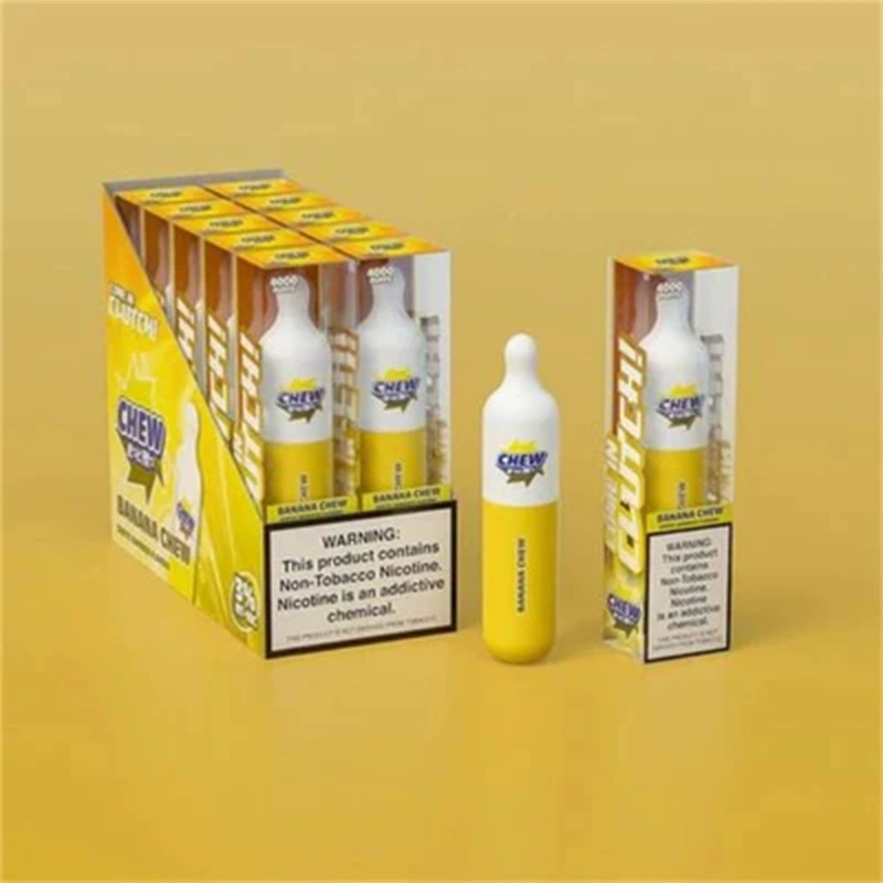 E cigarros Vape 5% Nic Vape descartáveis Kit Pod Chew do tabaco em rama