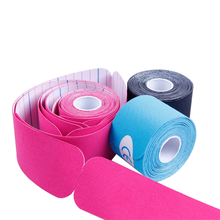 Bluenjoy CE FDA Approved Physical Therapy Cotton Waterproof Kineisology Tape