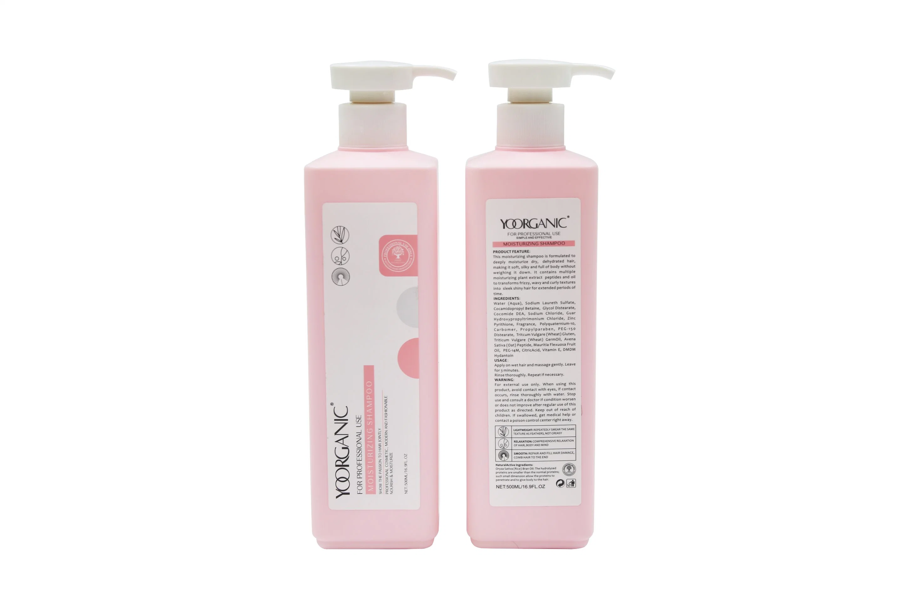 OEM Sulfate Free Shampoo Factory Organic Argan Oil Nourishing Hair Shampoo and Conditioner