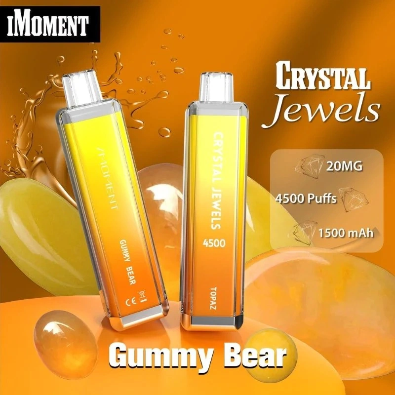 Crystal Jewel 4500 Puffs Wholesale/Supplier UK Electronic Cigarette Disposable/Chargeable Vape Alibaba Puff Distributors