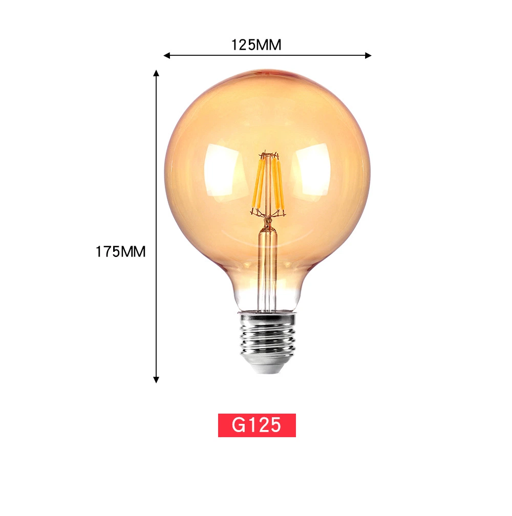 Edison Decorative Antique Lighting Candle E14 E27 Filament LED Bulb