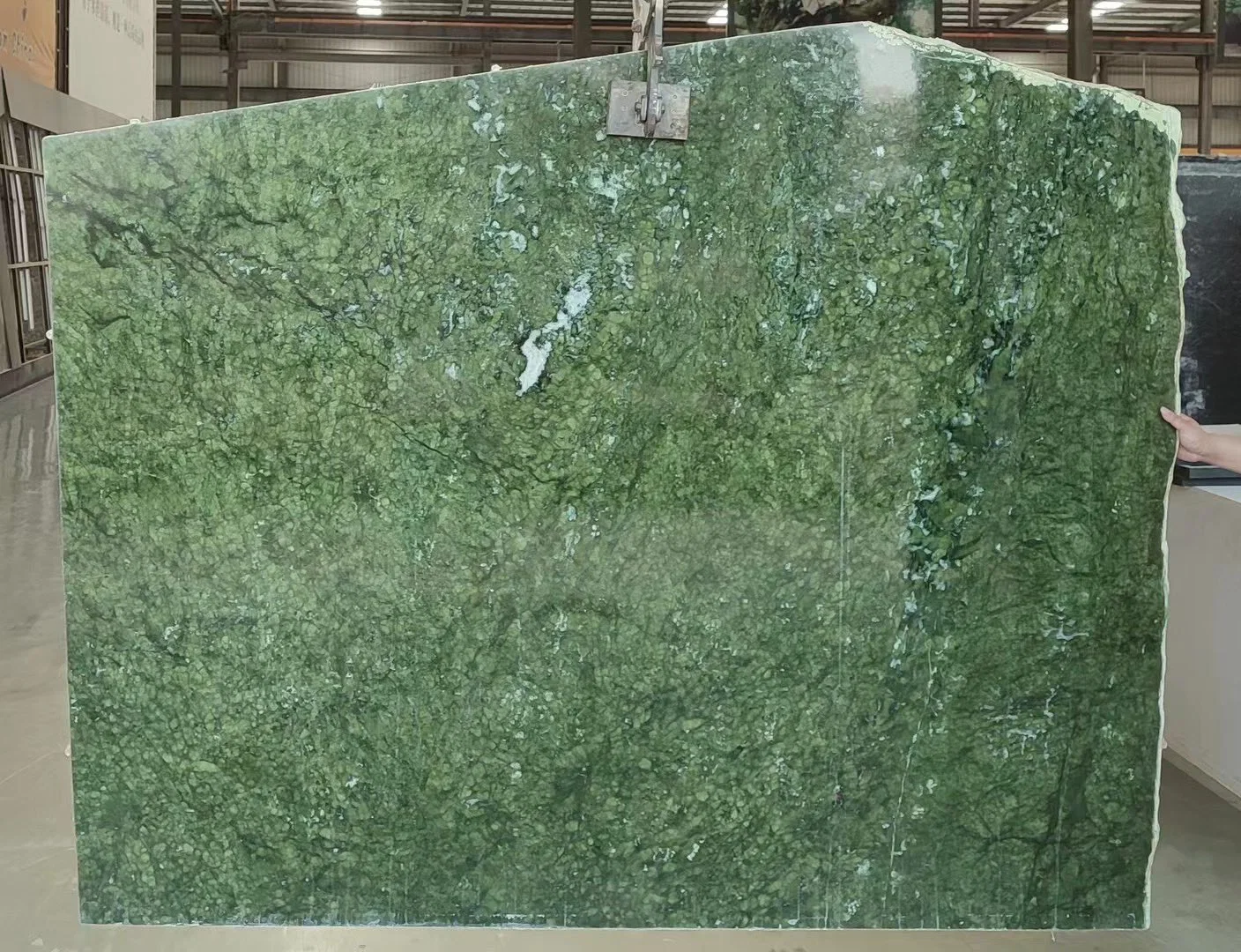 Material de construcción Piedra natural Ming mármol verde para interior comercial Proyectos Marmol